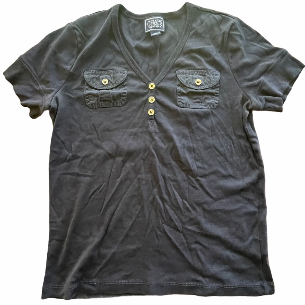Chaps Blouse Med - Like New